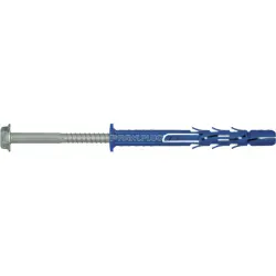 .10x200-as peremes dűbel,hatlapfejű peremes csavarral (TORX) RAWLPLUG