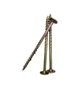 8x 180 mm-es laposfejű forgácslapcsavar